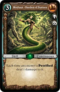 Medusa skill card 4