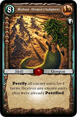 Medusa skill card 8